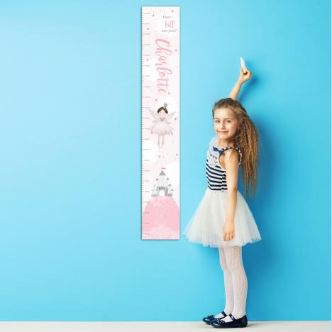 Personalised Fairy Princess Height Chart Extra Image 1
